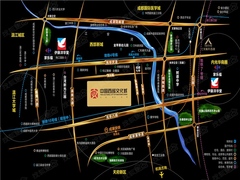 中国西部文化城交通图_中国西部文化城位置_