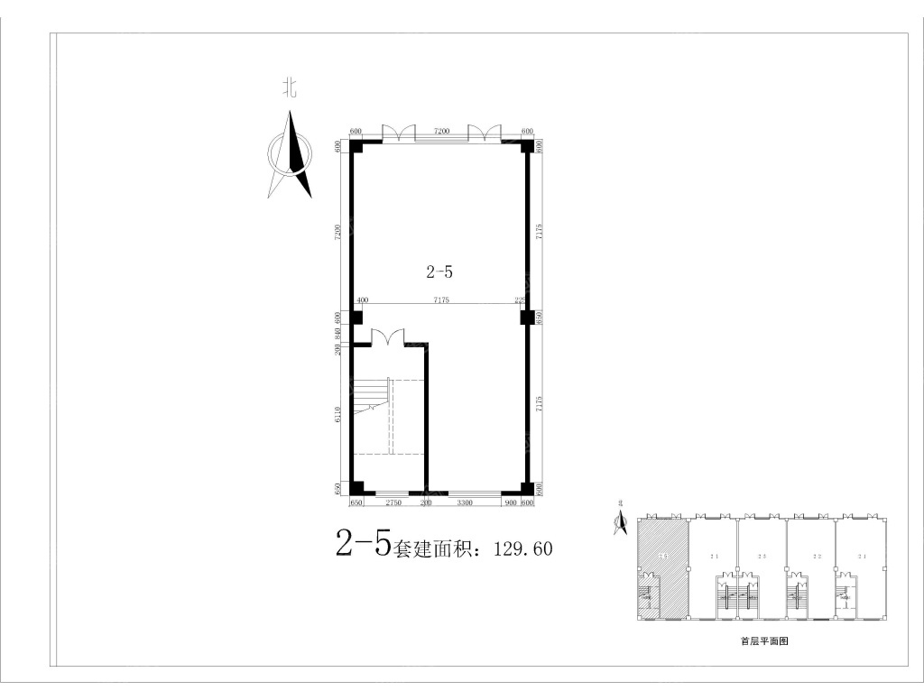 电建地产云立方商铺楼层平面图