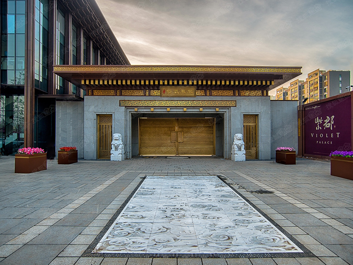 万科龙湖紫郡楼盘效果图