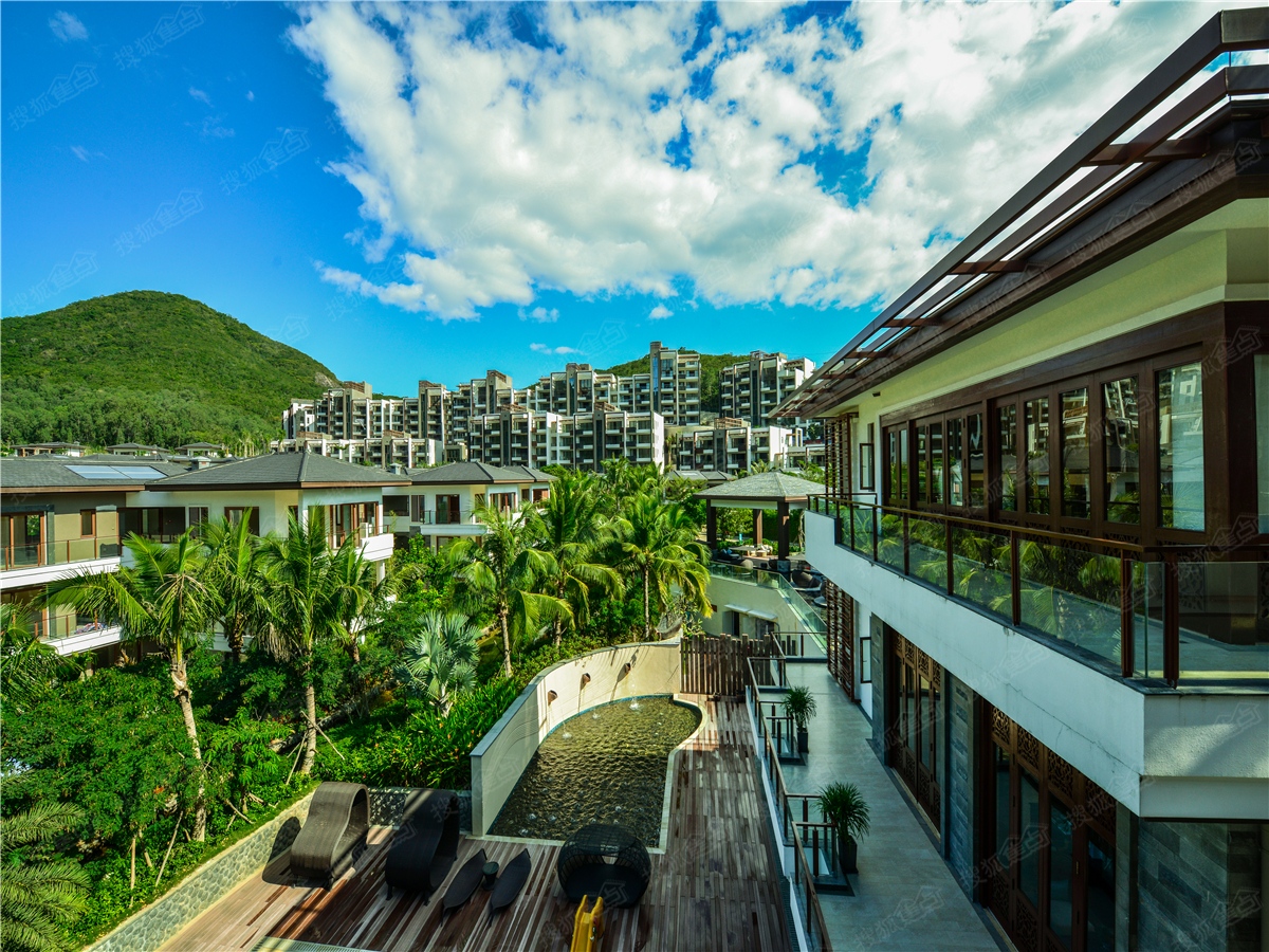 远洋山海别墅实景图—小区绿化-三亚搜狐焦点网