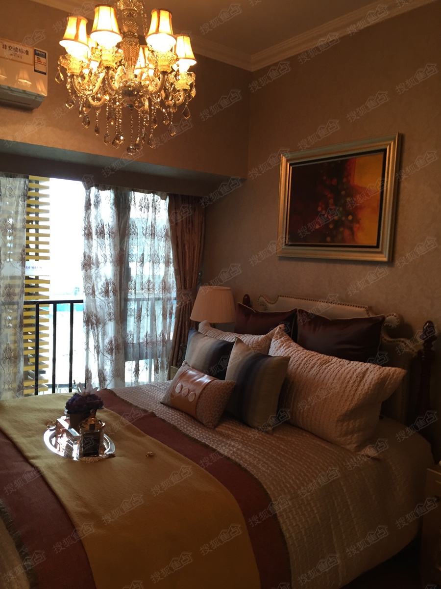 佳兆业城市广场3期2栋A座605户型样板间-主卧