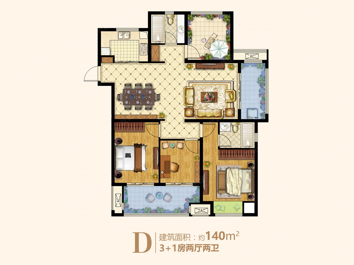龙湖龙誉城四居室7# d_龙湖龙誉城户型图-常州搜狐焦点网