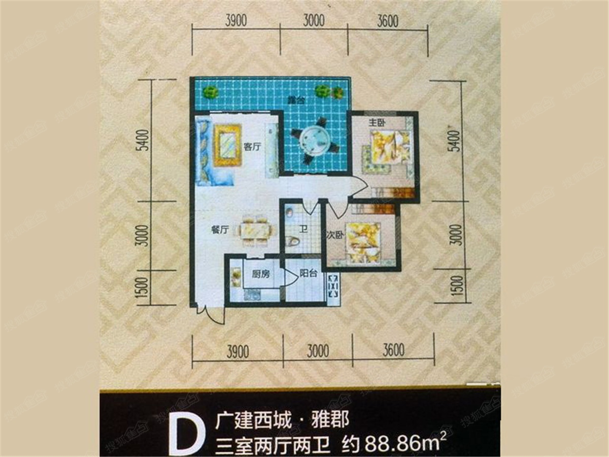 广建西城